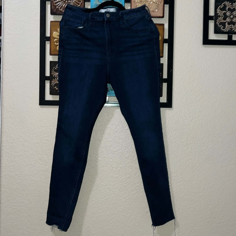 These are women’s curvy skinny jeans before the changes the sizing
